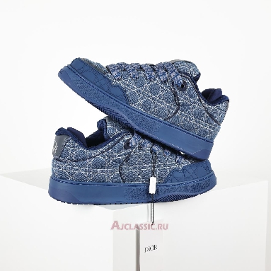 Buy Dior B9s Skater Blue Kumo Cannage Denim Sneaker Blue 3SN288ZAW_H565 Quality Reps Replicas Shoes