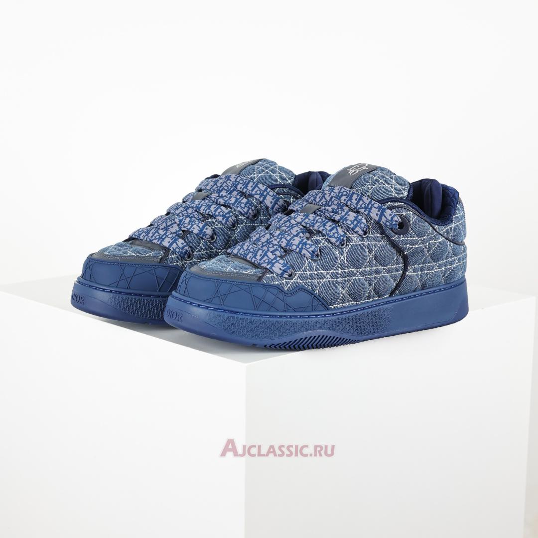 New Dior B9s Skater "Blue Kumo Cannage Denim" Sneaker 3SN288ZAW_H565 Shoes