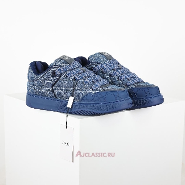 Buy Dior B9s Skater Blue Kumo Cannage Denim Sneaker Blue 3SN288ZAW_H565 Quality Reps Replicas Shoes