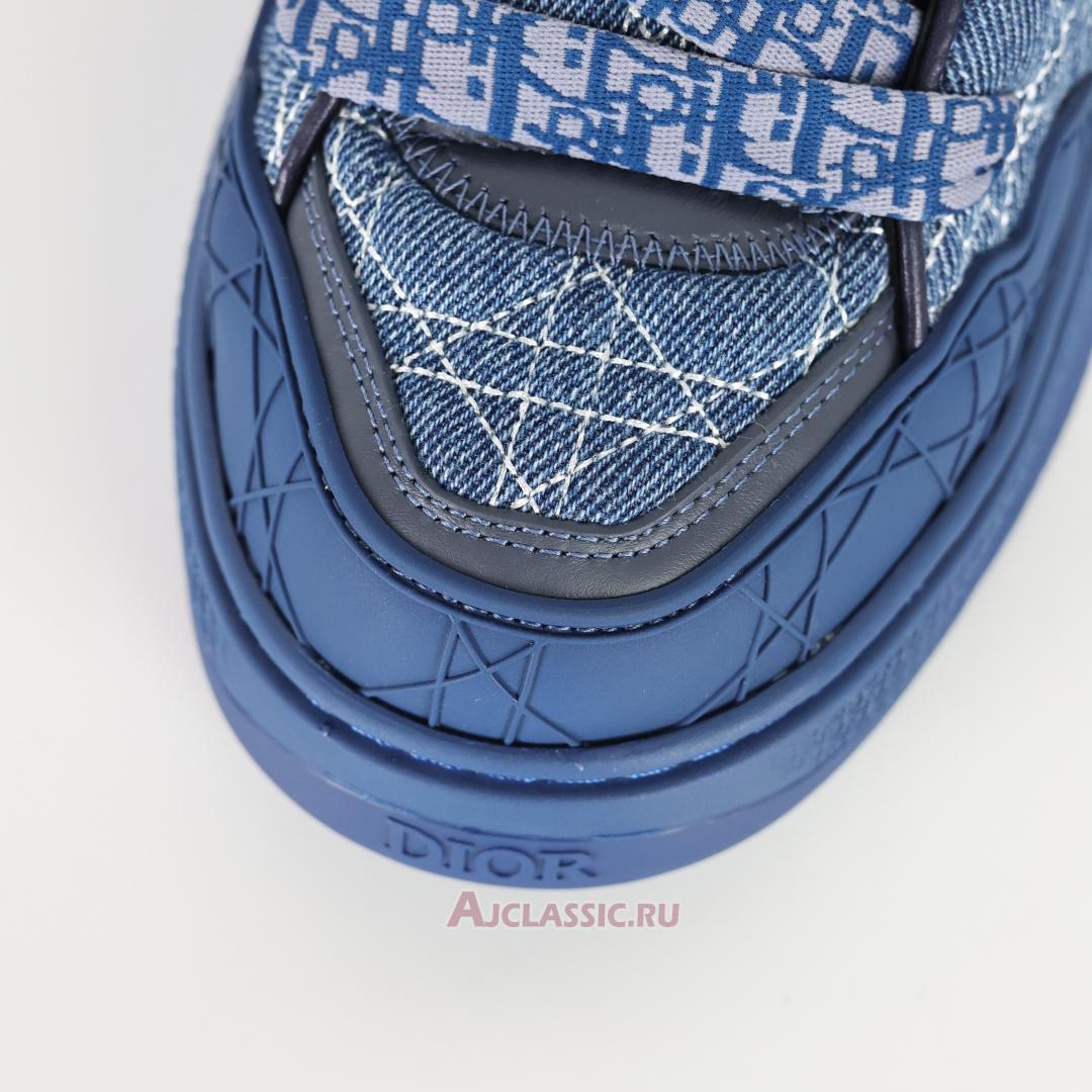 New Dior B9s Skater "Blue Kumo Cannage Denim" Sneaker 3SN288ZAW_H565 Shoes