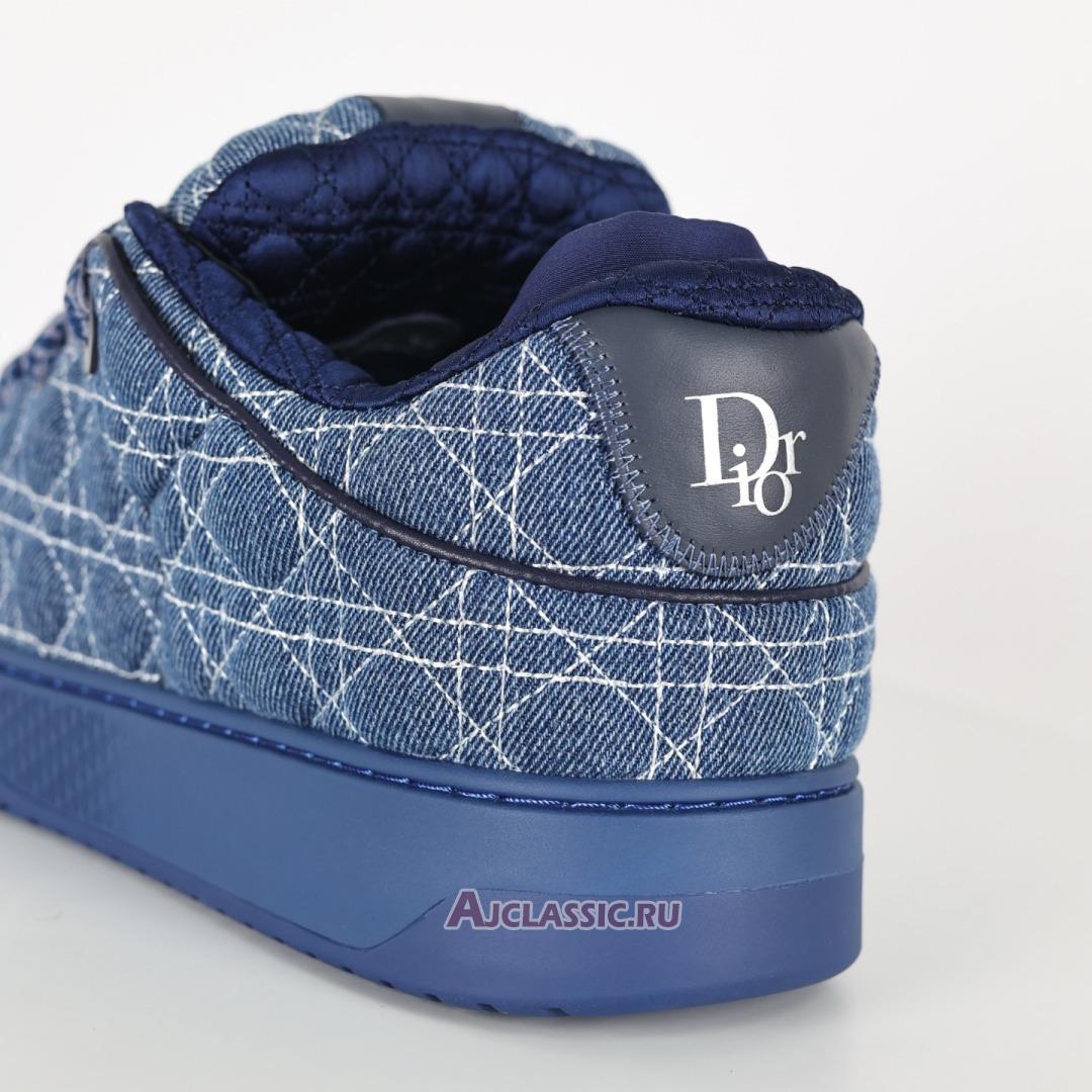 New Dior B9s Skater "Blue Kumo Cannage Denim" Sneaker 3SN288ZAW_H565 Shoes