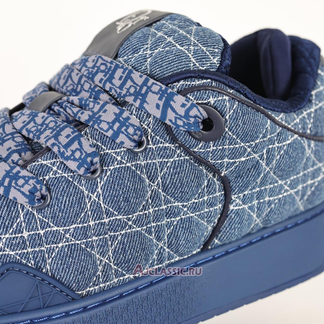 New Dior B9s Skater "Blue Kumo Cannage Denim" Sneaker 3SN288ZAW_H565 Shoes