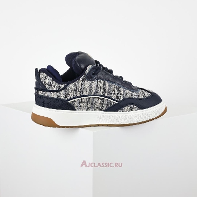Buy Dior B9s Skater Tweed Navy Blue (Numbered) Sneaker Blue 3SN307ZZX_H559 Quality Reps Replicas Shoes