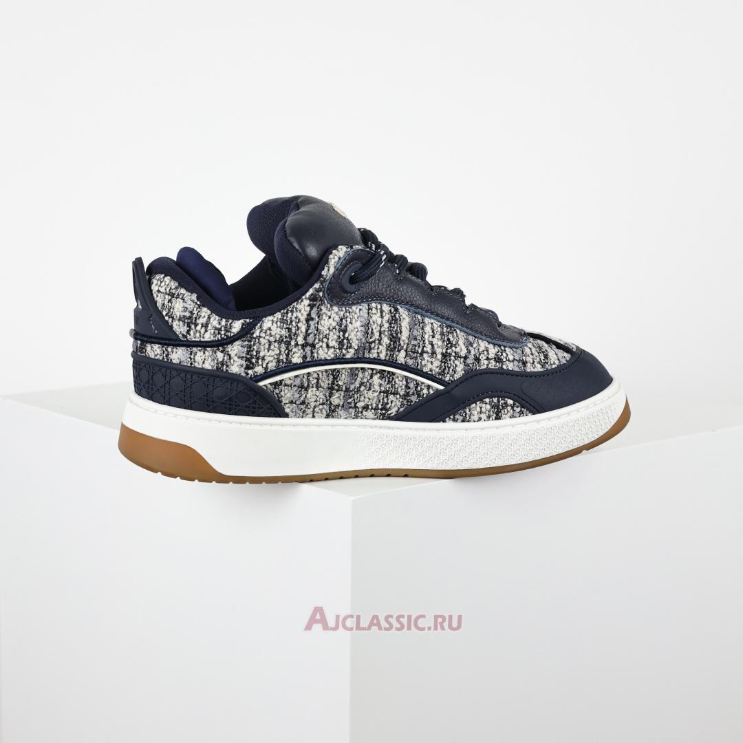 New Dior B9s Skater "Tweed Navy Blue (Numbered)" Sneaker 3SN307ZZX_H559 Shoes
