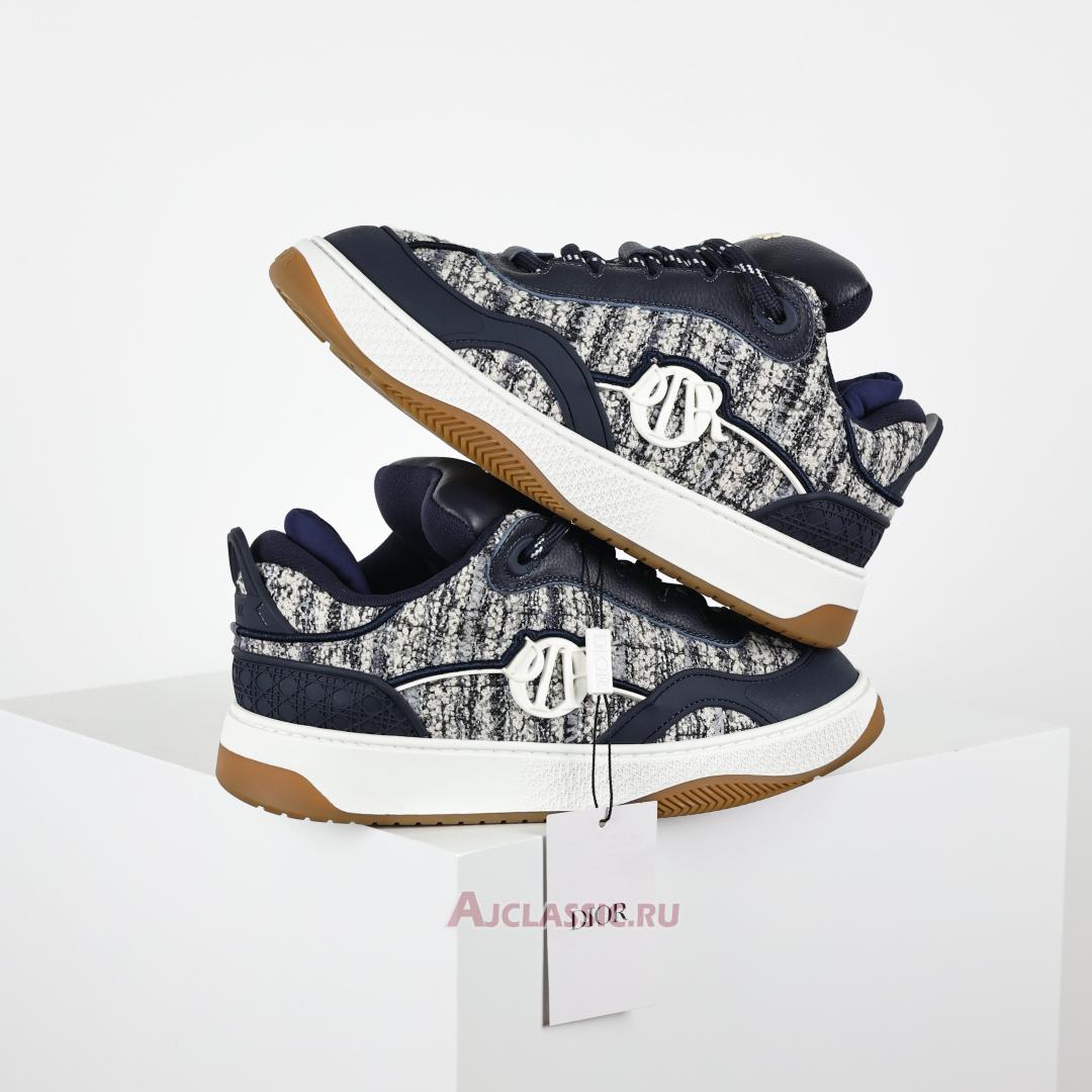 New Dior B9s Skater "Tweed Navy Blue (Numbered)" Sneaker 3SN307ZZX_H559 Shoes