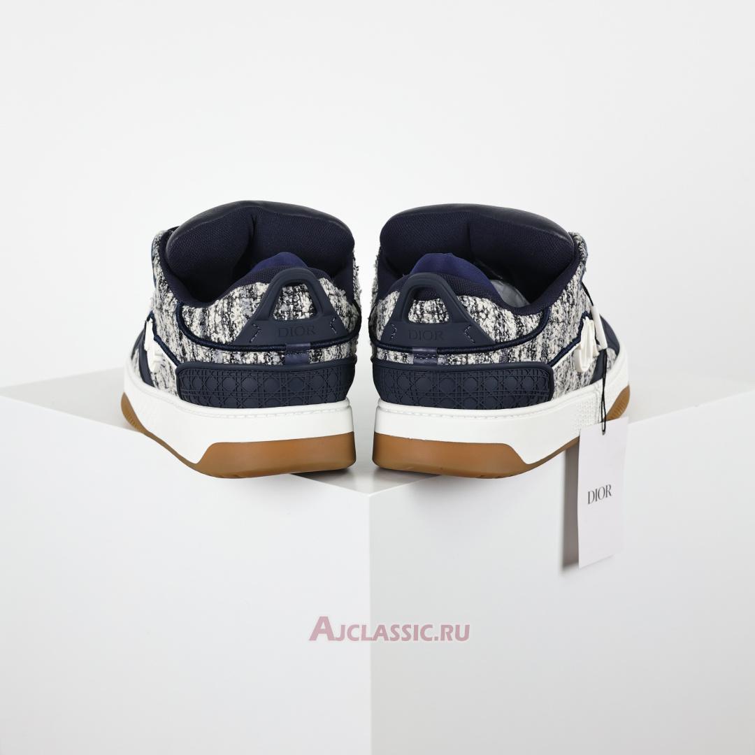 New Dior B9s Skater "Tweed Navy Blue (Numbered)" Sneaker 3SN307ZZX_H559 Shoes