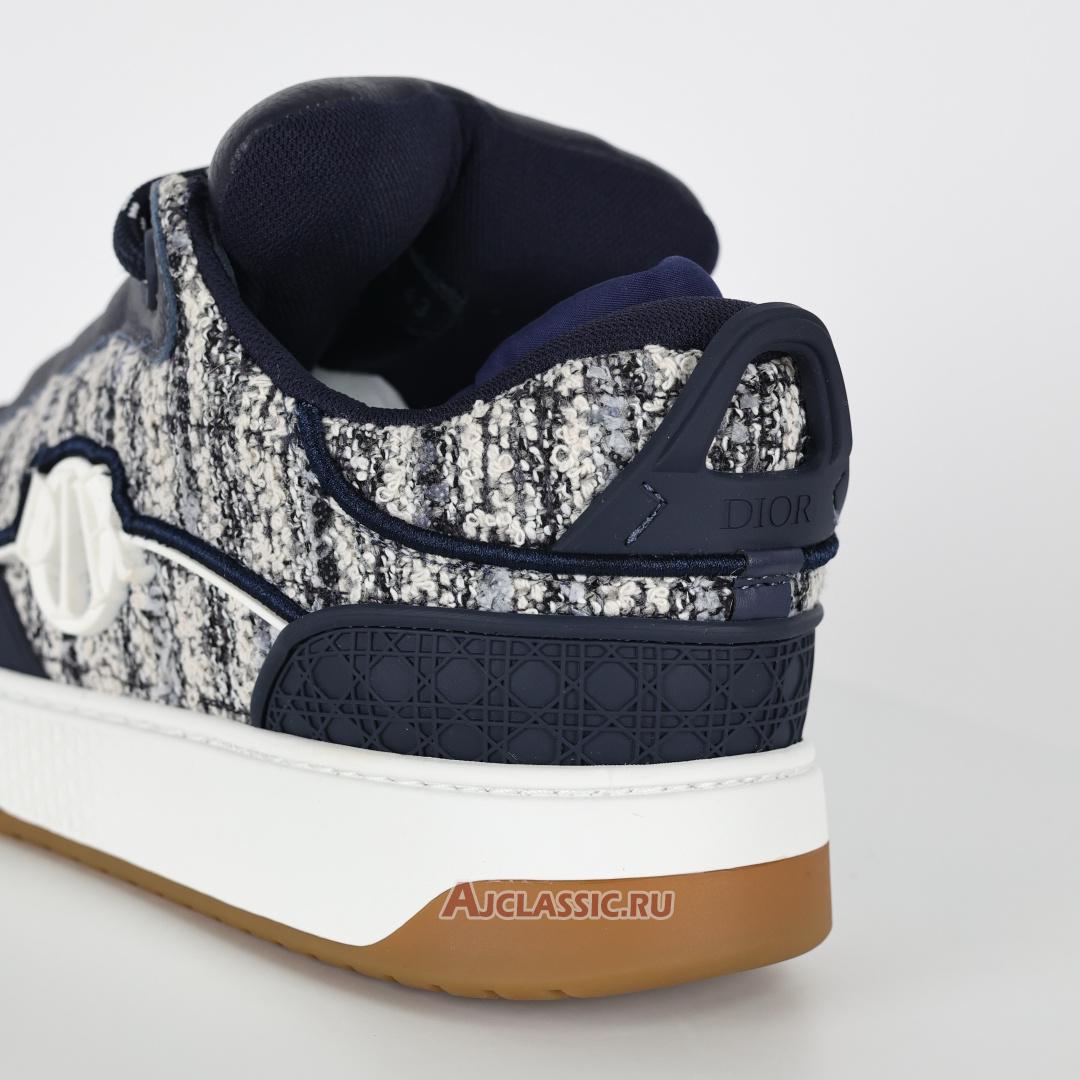 New Dior B9s Skater "Tweed Navy Blue (Numbered)" Sneaker 3SN307ZZX_H559 Shoes