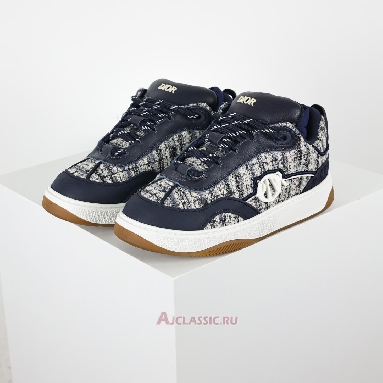 Buy Dior B9s Skater Tweed Navy Blue (Numbered) Sneaker Blue 3SN307ZZX_H559 Quality Reps Replicas Shoes