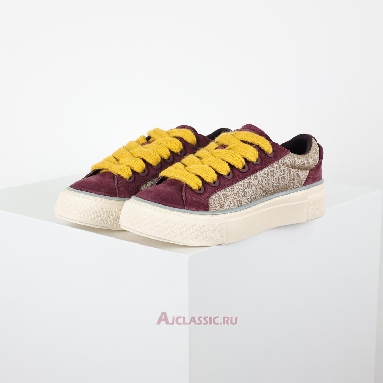 Buy Dior B33 Dior Oblique - Beige Burgundy Sneaker Red 3SN303ZWN H411 Quality Reps Replicas Shoes
