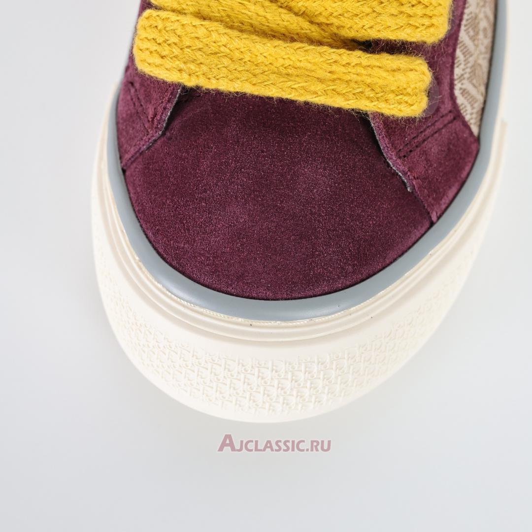 New Dior B33 "Dior Oblique - Beige Burgundy" Sneaker 3SN303ZWN H411 Shoes