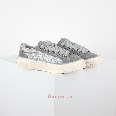 Buy Dior B33 Dior Oblique - Gray Suede Sneaker Grey 3SN303ZWN H860 Quality Reps Replicas Shoes