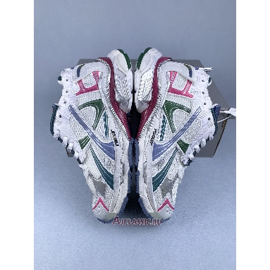 Buy Balenciaga Runner White Dark Green Blue Pink White 772774 W3RMU 9934 Quality Reps Replicas Shoes