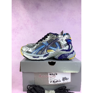 Buy Balenciaga Runner Sneaker Grey Orange Aqua Grey 772774 W3RMU 1474 Quality Reps Replicas Shoes