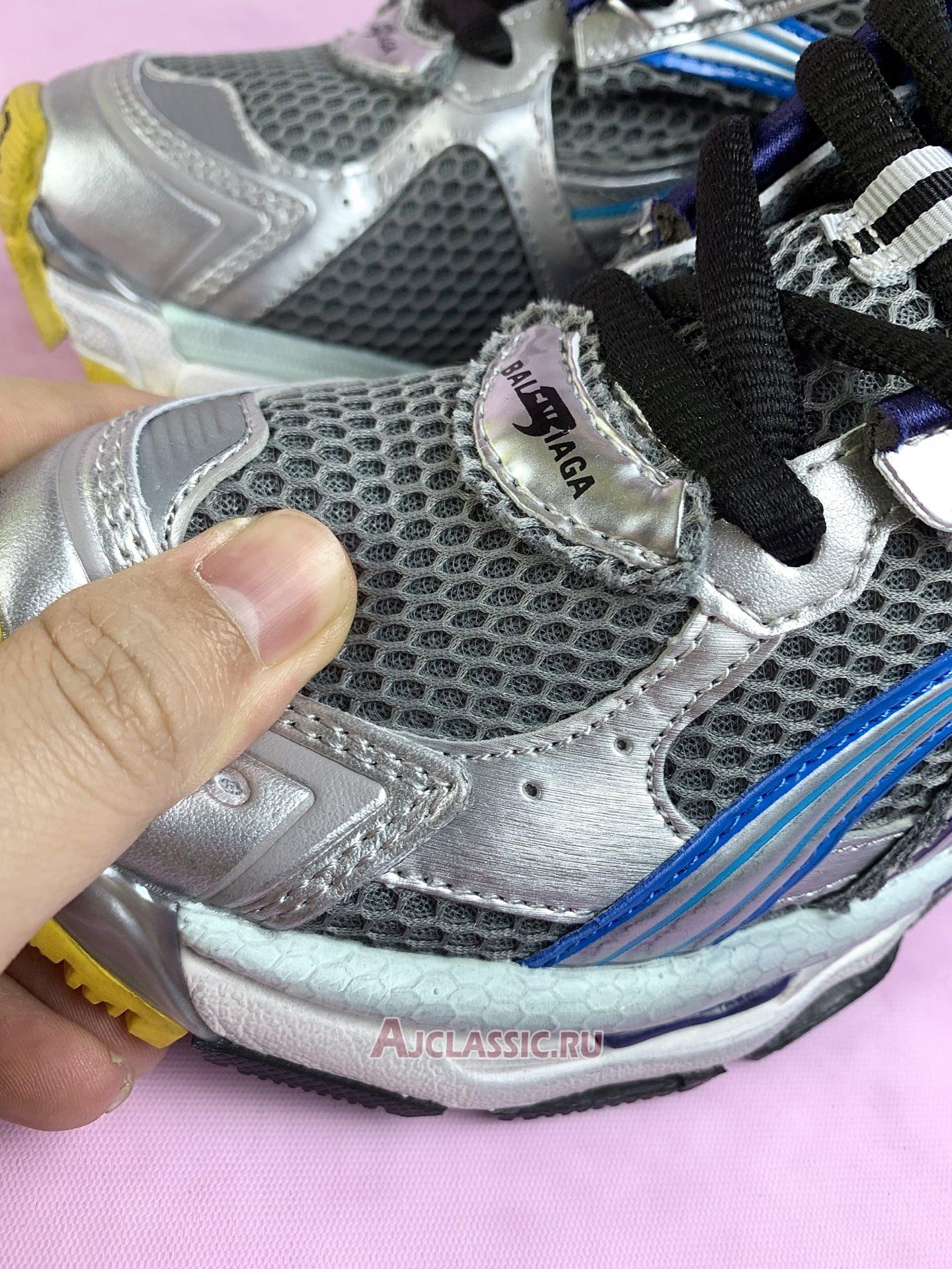 New Balenciaga Runner Sneaker "Grey Orange Aqua" 772774 W3RMU 1474 Shoes