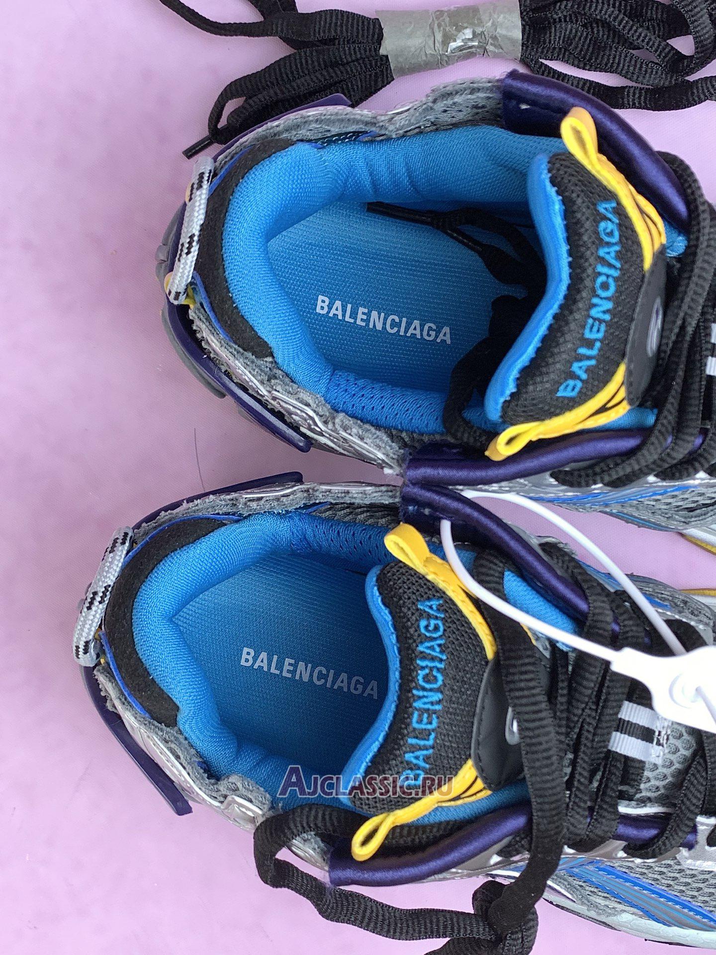 New Balenciaga Runner Sneaker "Grey Orange Aqua" 772774 W3RMU 1474 Shoes