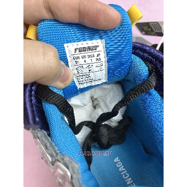 Buy Balenciaga Runner Sneaker Grey Orange Aqua Grey 772774 W3RMU 1474 Quality Reps Replicas Shoes