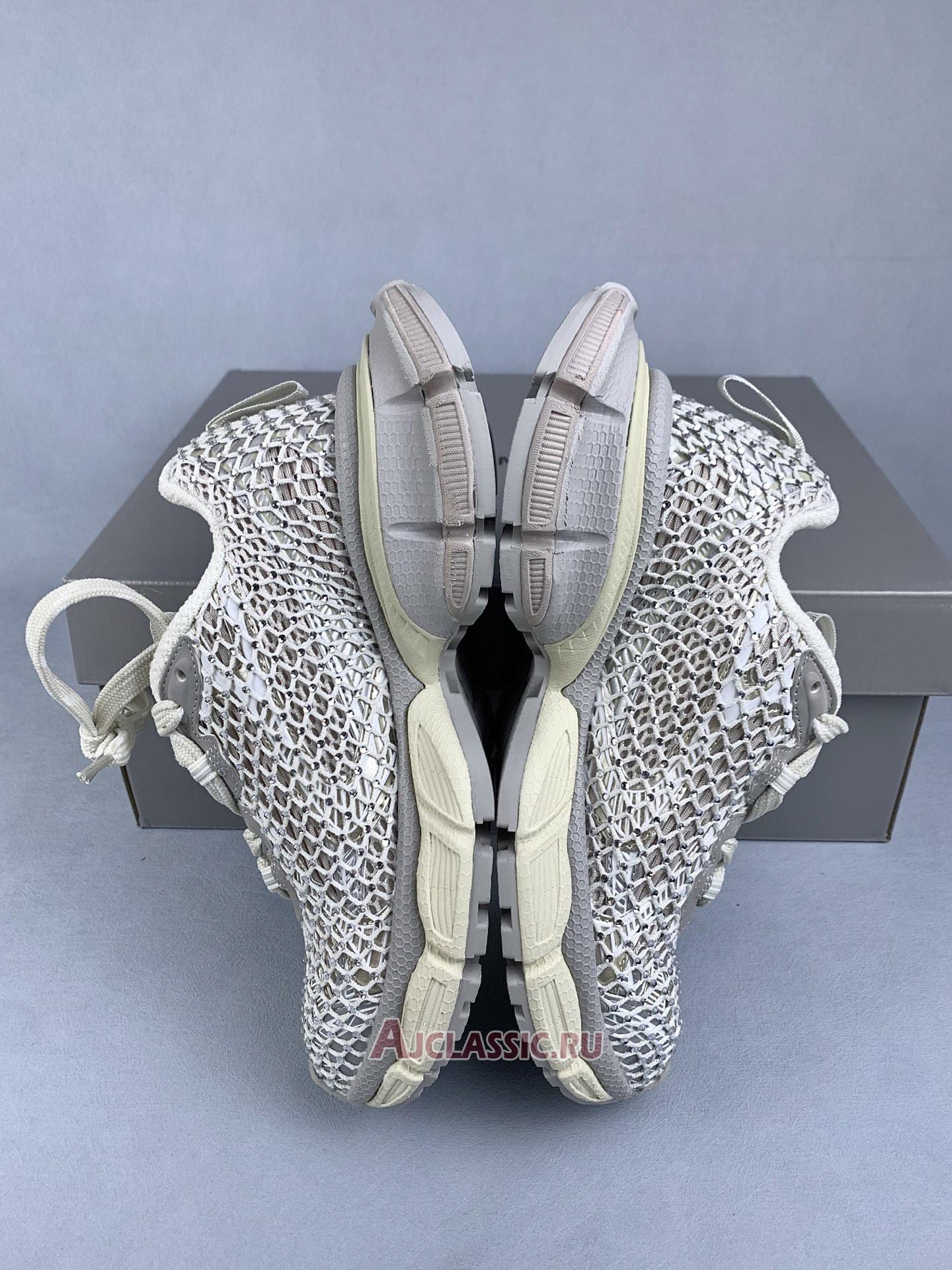 New Balenciaga 3XL Fishnet Sneaker "Eggshell" 788818 W3XFN 9191 Shoes