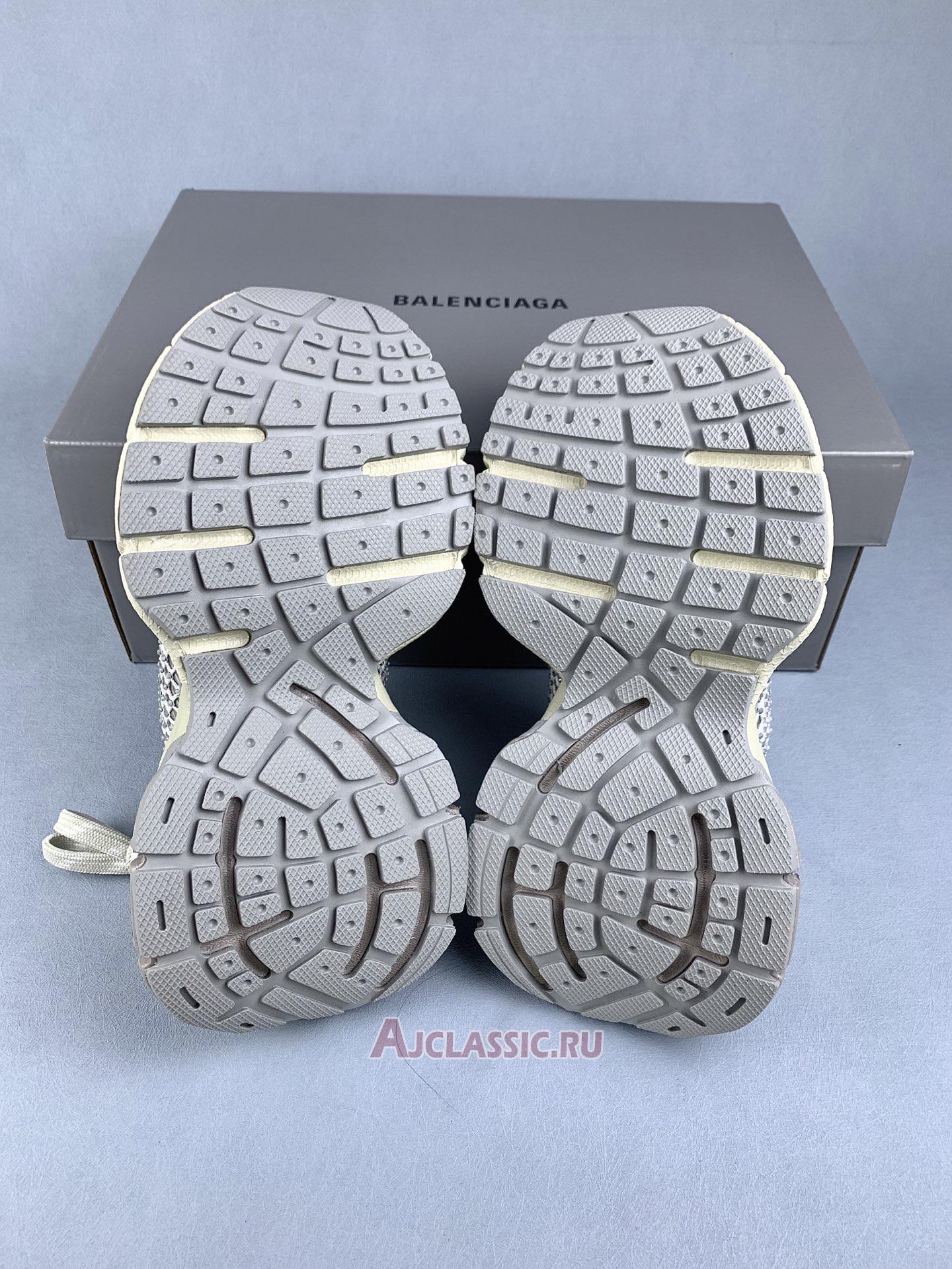New Balenciaga 3XL Fishnet Sneaker "Eggshell" 788818 W3XFN 9191 Shoes