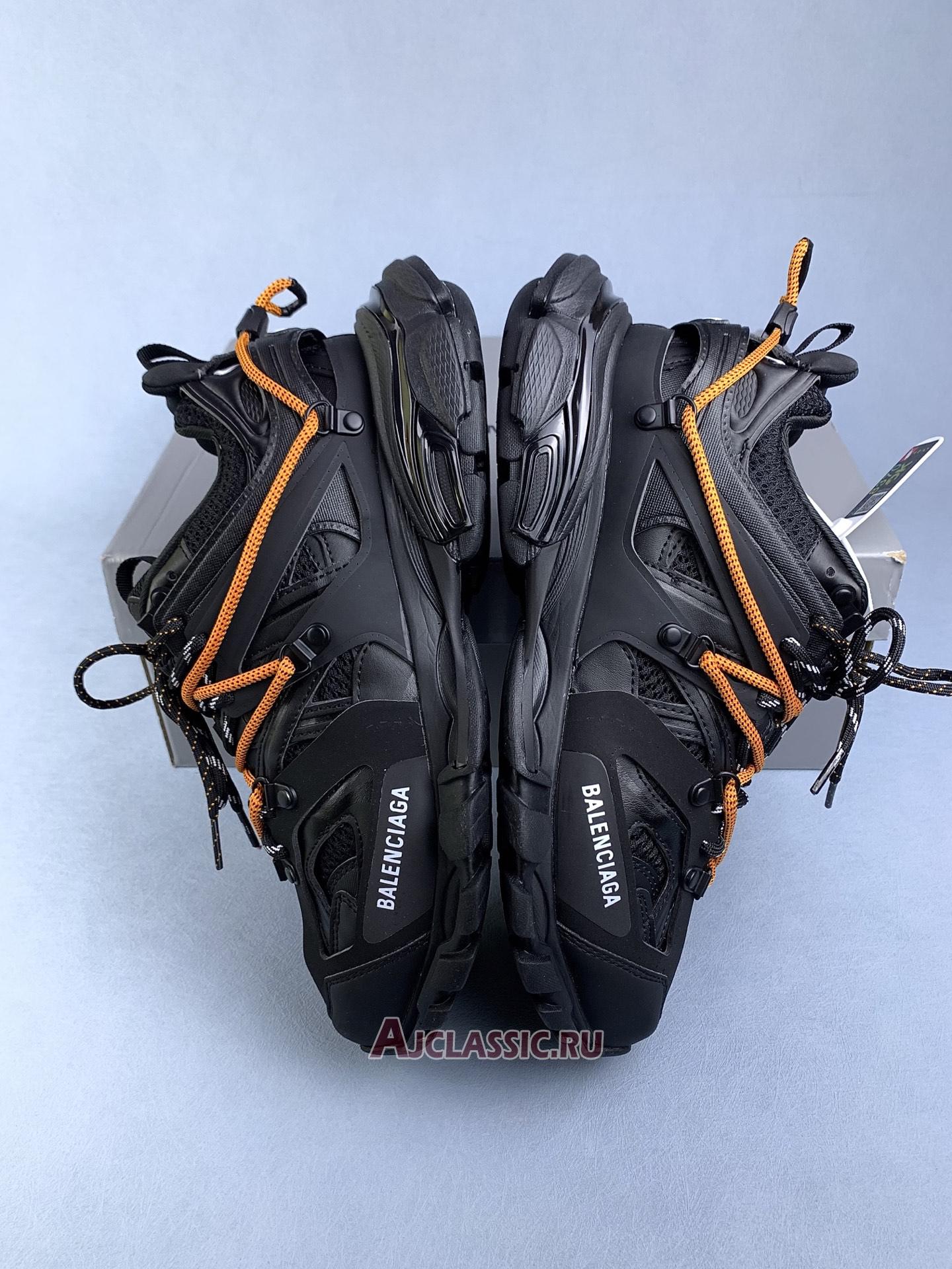 New Balenciaga Track Trail Laces Sneaker "Black Orange" 800592 WTRHK 1000 Shoes