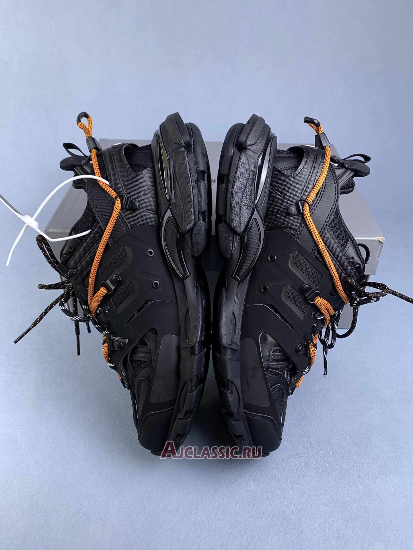 New Balenciaga Track Trail Laces Sneaker "Black Orange" 800592 WTRHK 1000 Shoes