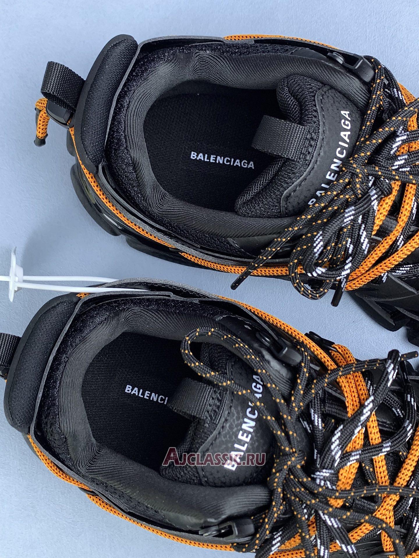 New Balenciaga Track Trail Laces Sneaker "Black Orange" 800592 WTRHK 1000 Shoes