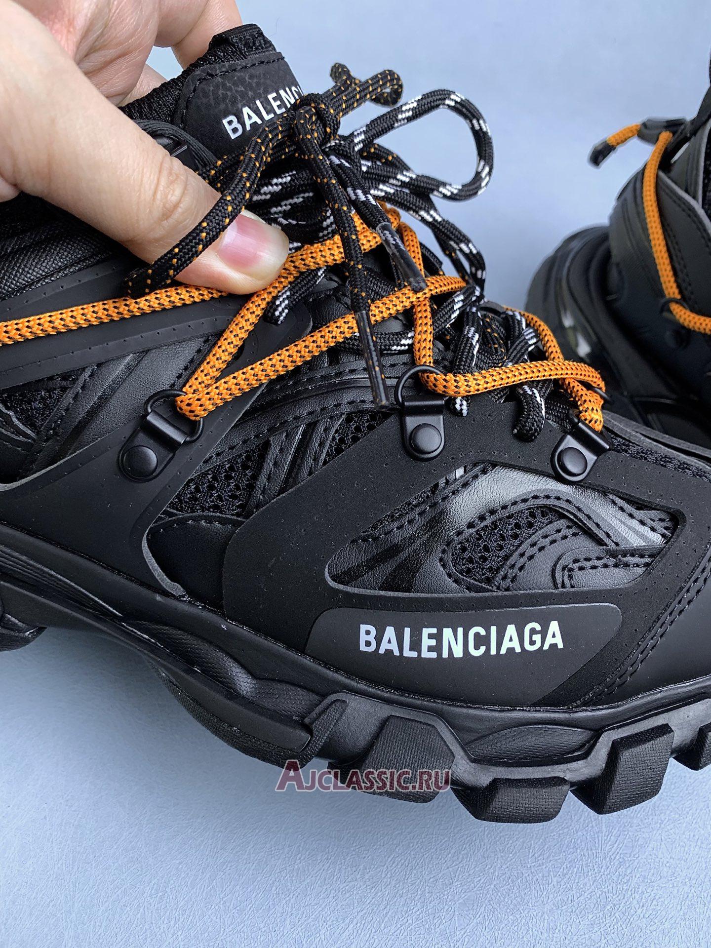 New Balenciaga Track Trail Laces Sneaker "Black Orange" 800592 WTRHK 1000 Shoes