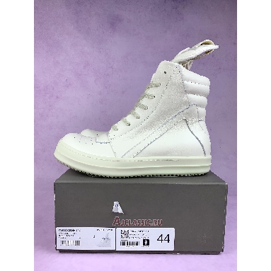 Buy Rick Owens FW17 Glitter Geobasket Milk White White RU17F8894 LPO-111-2 Quality Reps Replicas Shoes