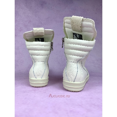 Buy Rick Owens FW17 Glitter Geobasket Milk White White RU17F8894 LPO-111-2 Quality Reps Replicas Shoes