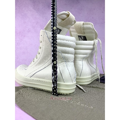 Buy Rick Owens FW17 Glitter Geobasket Milk White White RU17F8894 LPO-111-2 Quality Reps Replicas Shoes