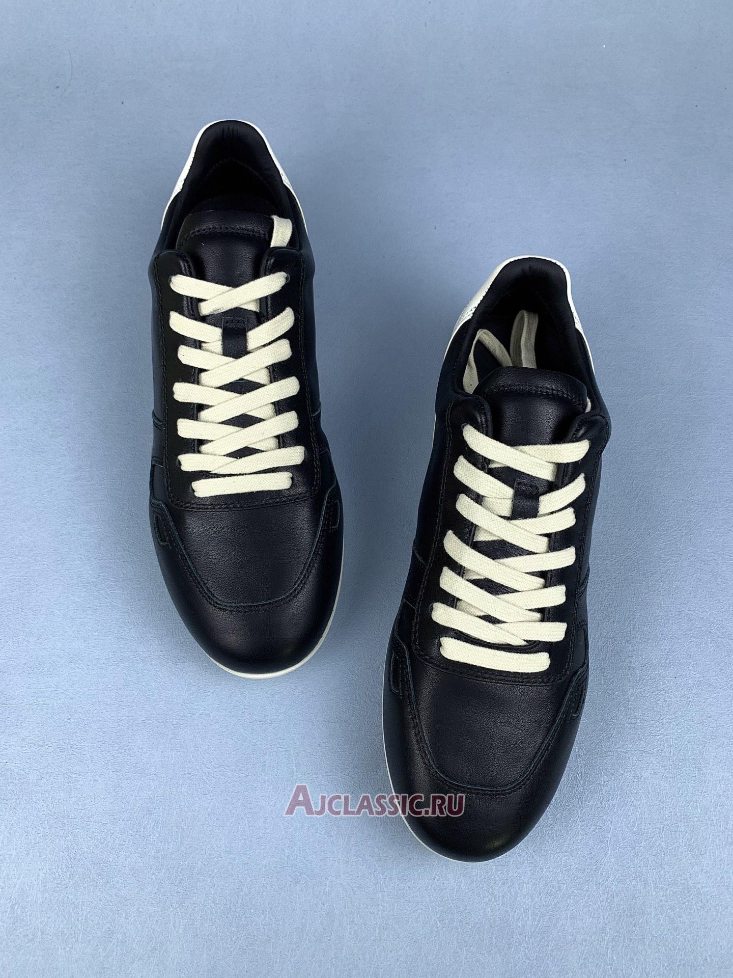 New Rick Owens Concordians Minimal Sneaker "Black Milk" RP02E4895-LCO-911 Shoes