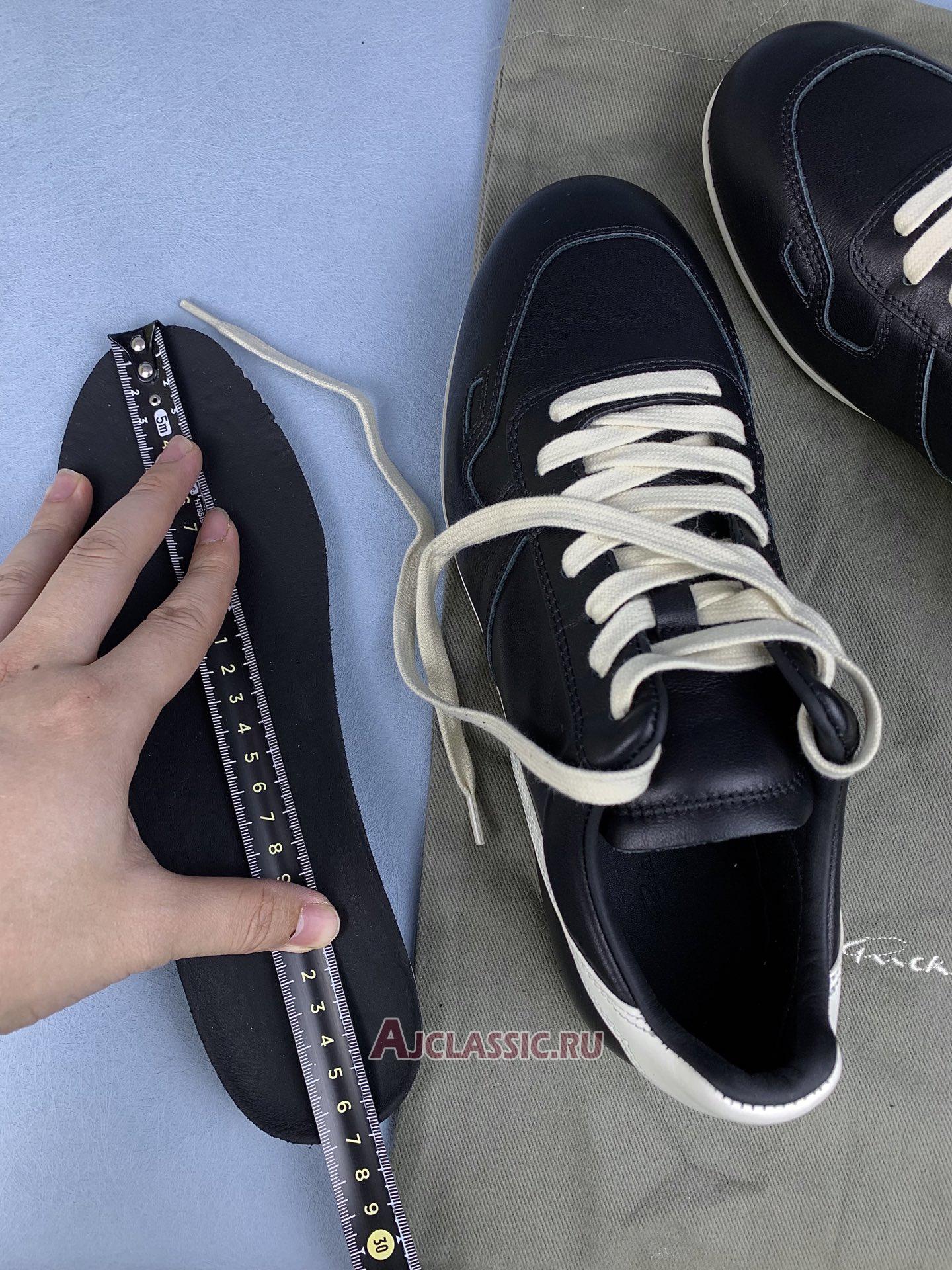 New Rick Owens Concordians Minimal Sneaker "Black Milk" RP02E4895-LCO-911 Shoes