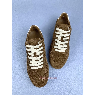 Buy Rick Owens Concordians Minimal Sneaker Chestnut Brown RP02E4895-LVSLCO-13411 Quality Reps Replicas Shoes