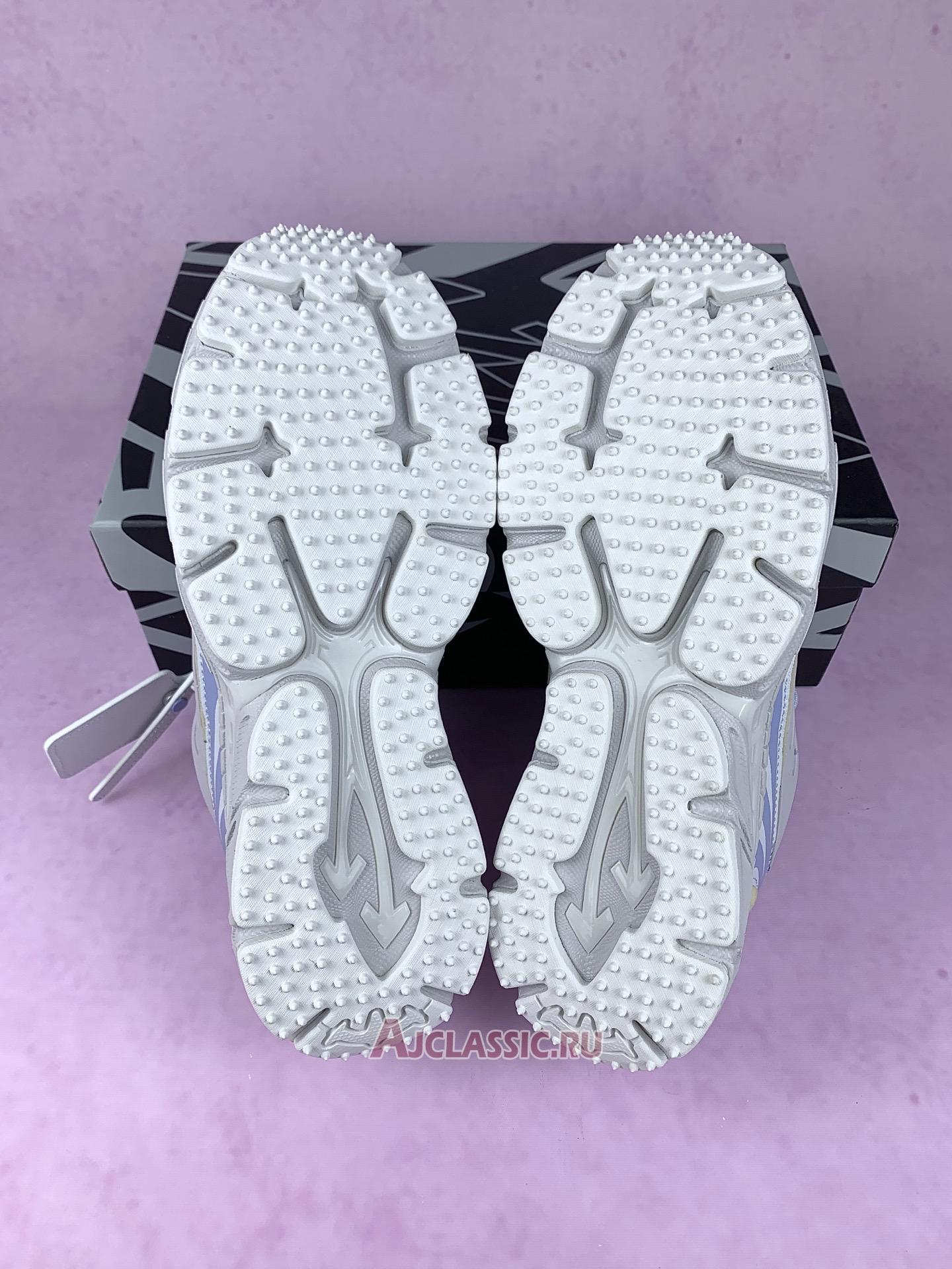 New Off-White Be Right Back "White Grey Light Blue" OMIA295C99FAB001 0140-2 Shoes