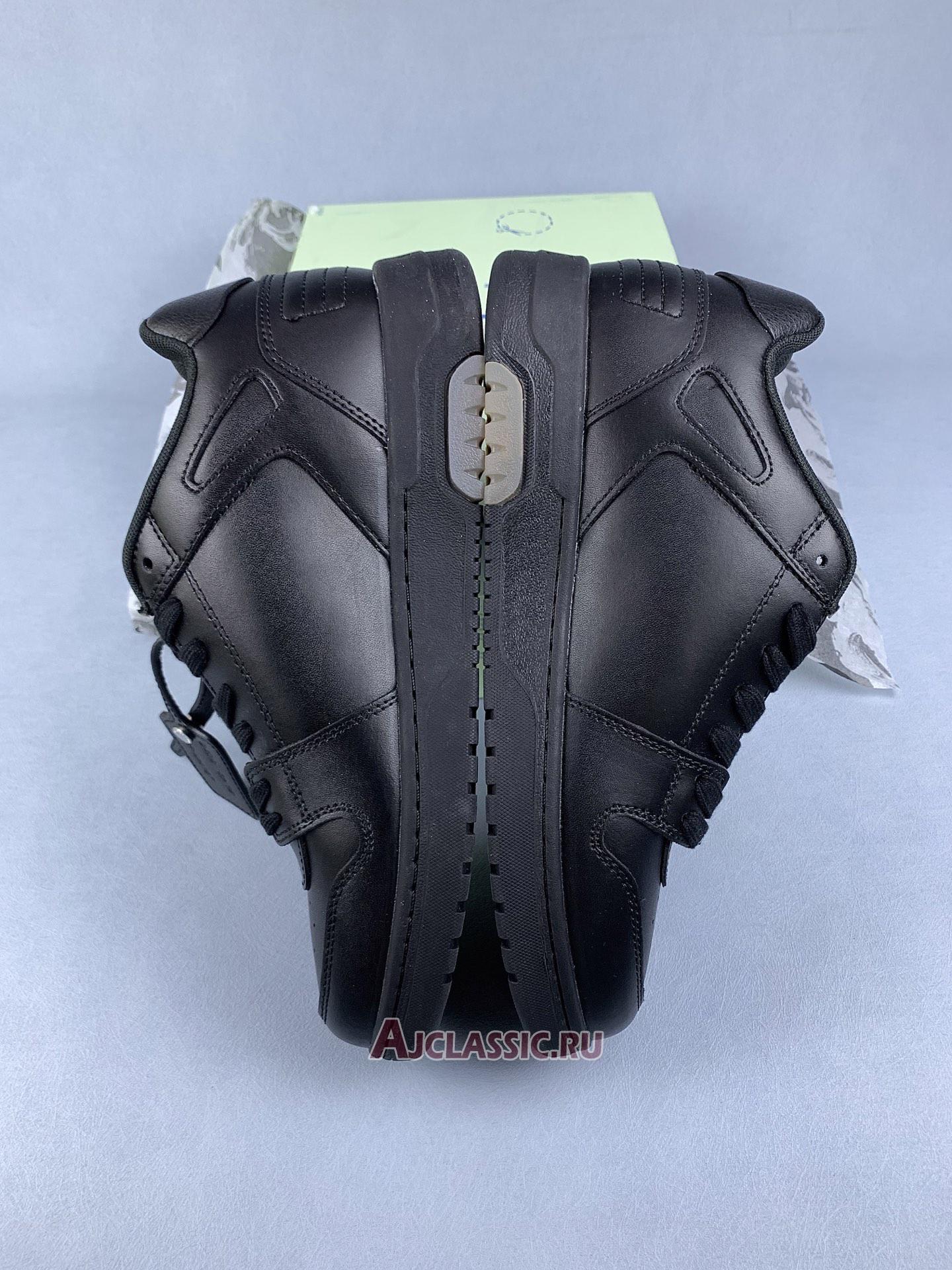 New Off-White Out of Office "For Walking - Black White" OMIA189C99LEA002 1001 Shoes