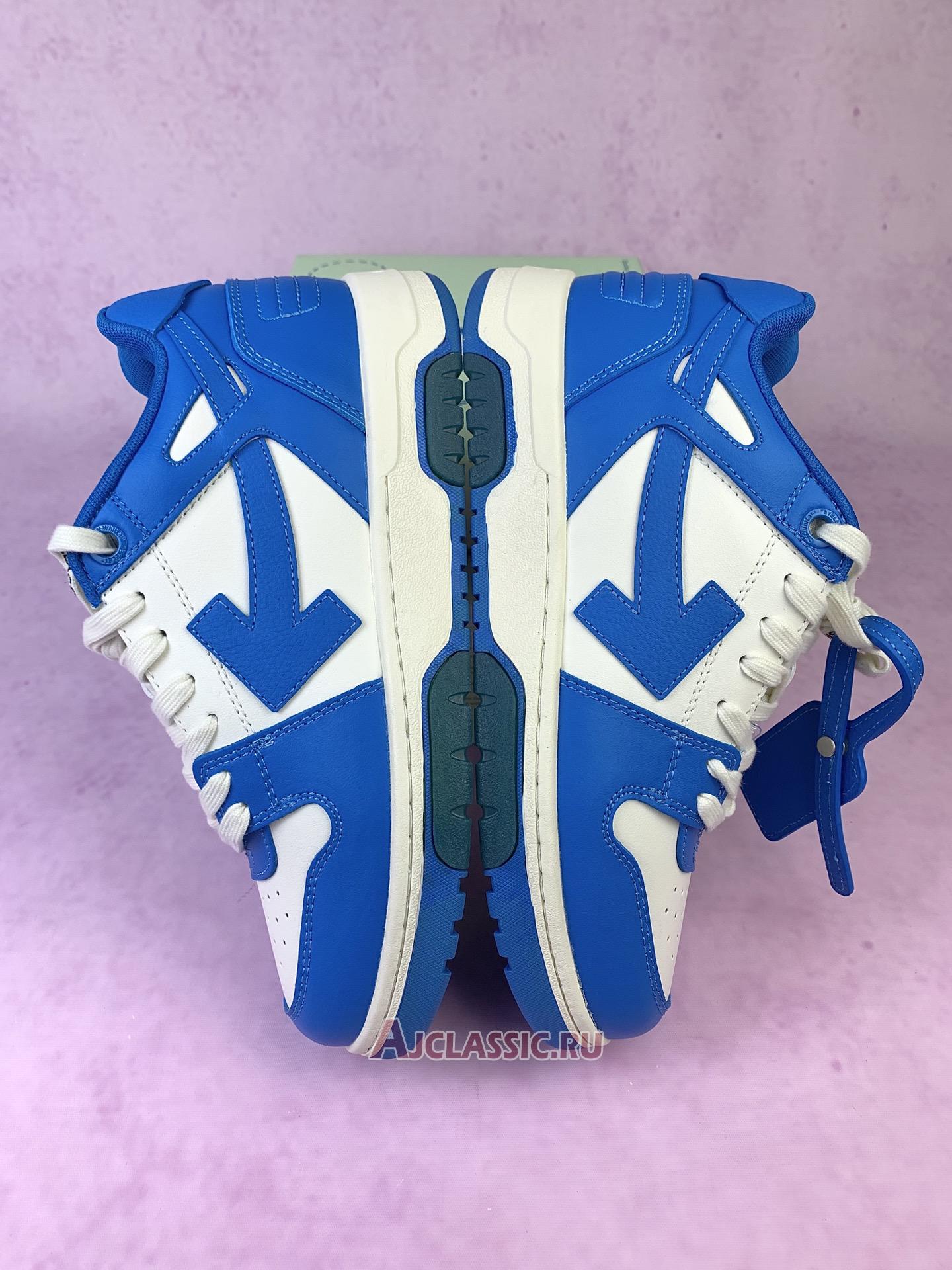 New Off-White Out of Office Low "Blue White" OMIA189S24LEA003 0146-2 Shoes