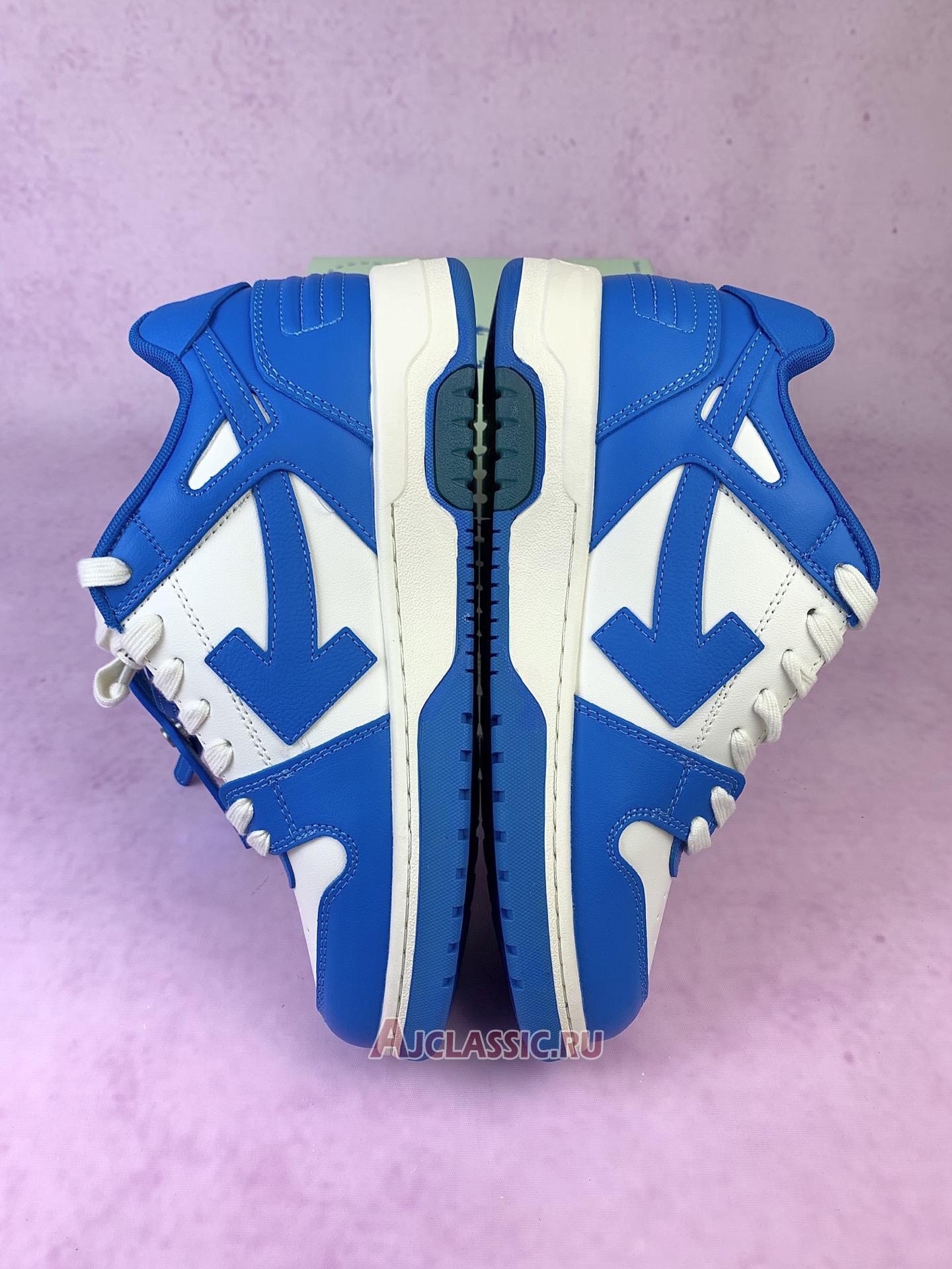 New Off-White Out of Office Low "Blue White" OMIA189S24LEA003 0146-2 Shoes