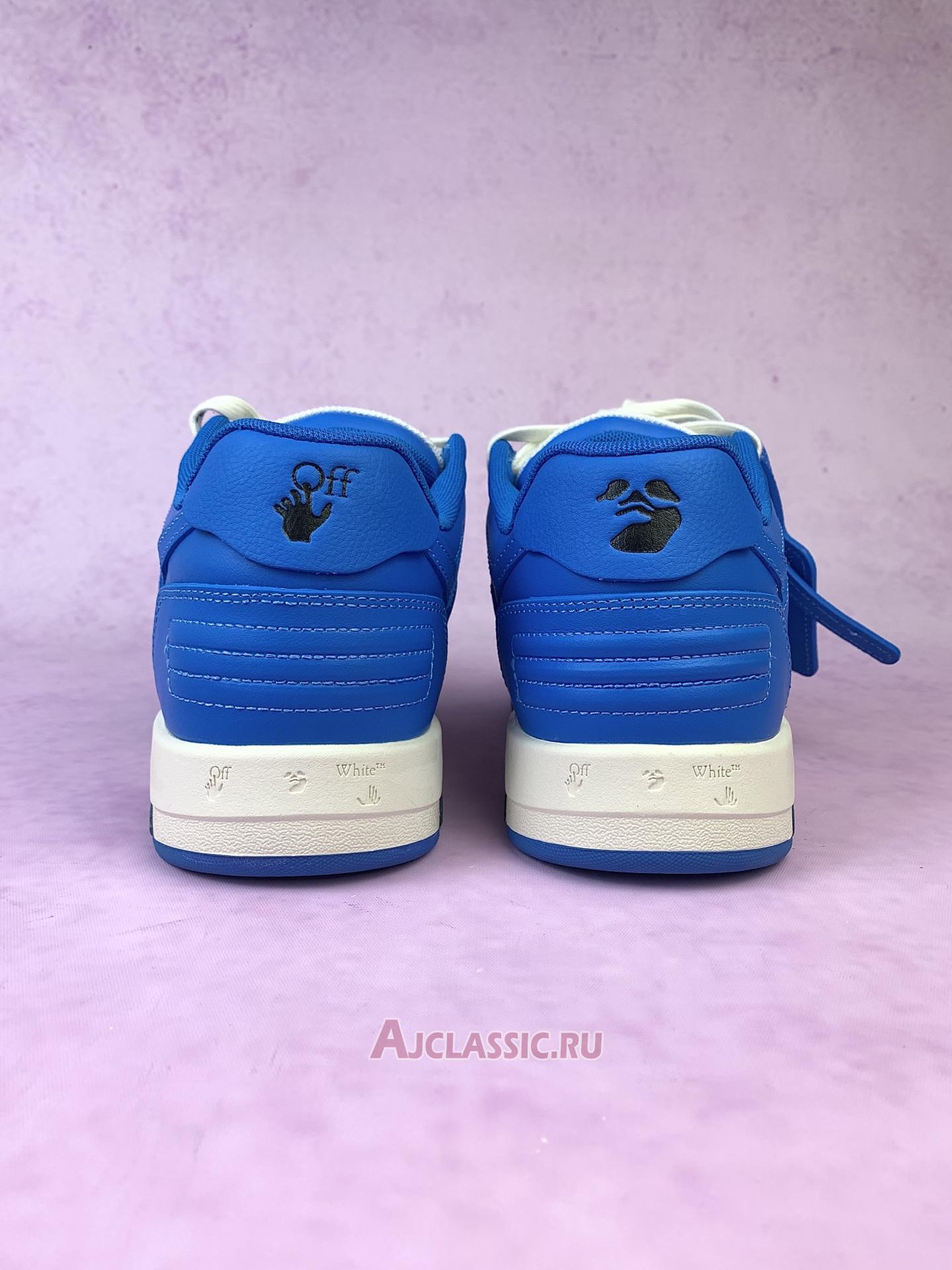 New Off-White Out of Office Low "Blue White" OMIA189S24LEA003 0146-2 Shoes