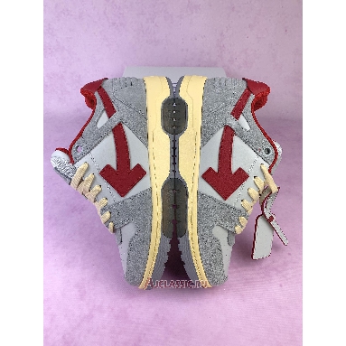 Buy Off-White Out of Office Low Light Grey Red Grey OMIA189S24LEA011 0525-2 Quality Reps Replicas Shoes