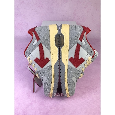 Buy Off-White Out of Office Low Light Grey Red Grey OMIA189S24LEA011 0525-2 Quality Reps Replicas Shoes