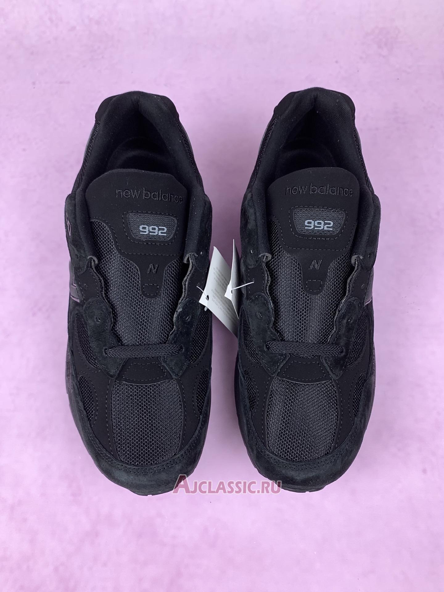 New Balance 992 Made in USA "Triple Black" 2021 M992EA Shoes