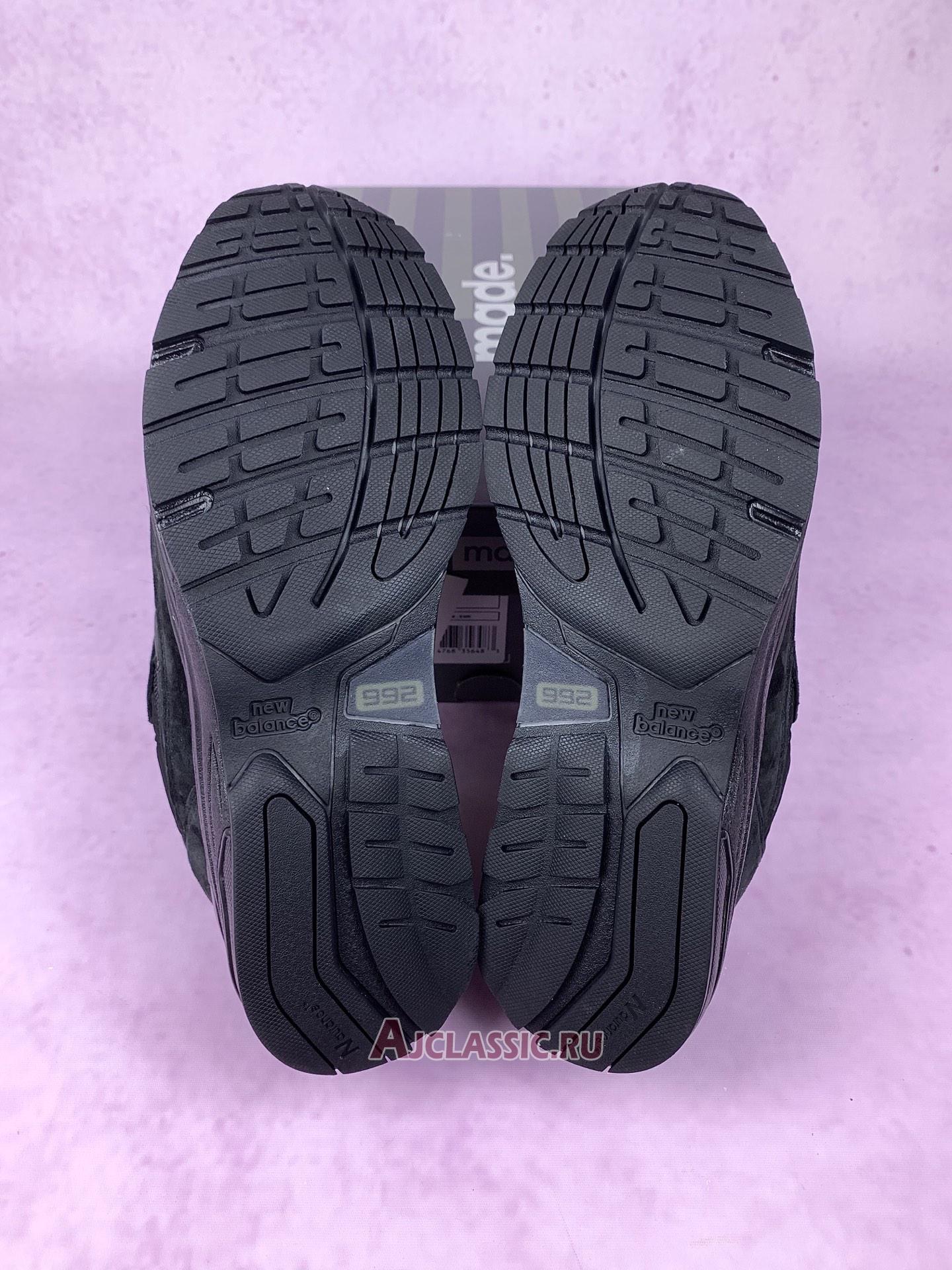 New Balance 992 Made in USA "Triple Black" 2021 M992EA Shoes