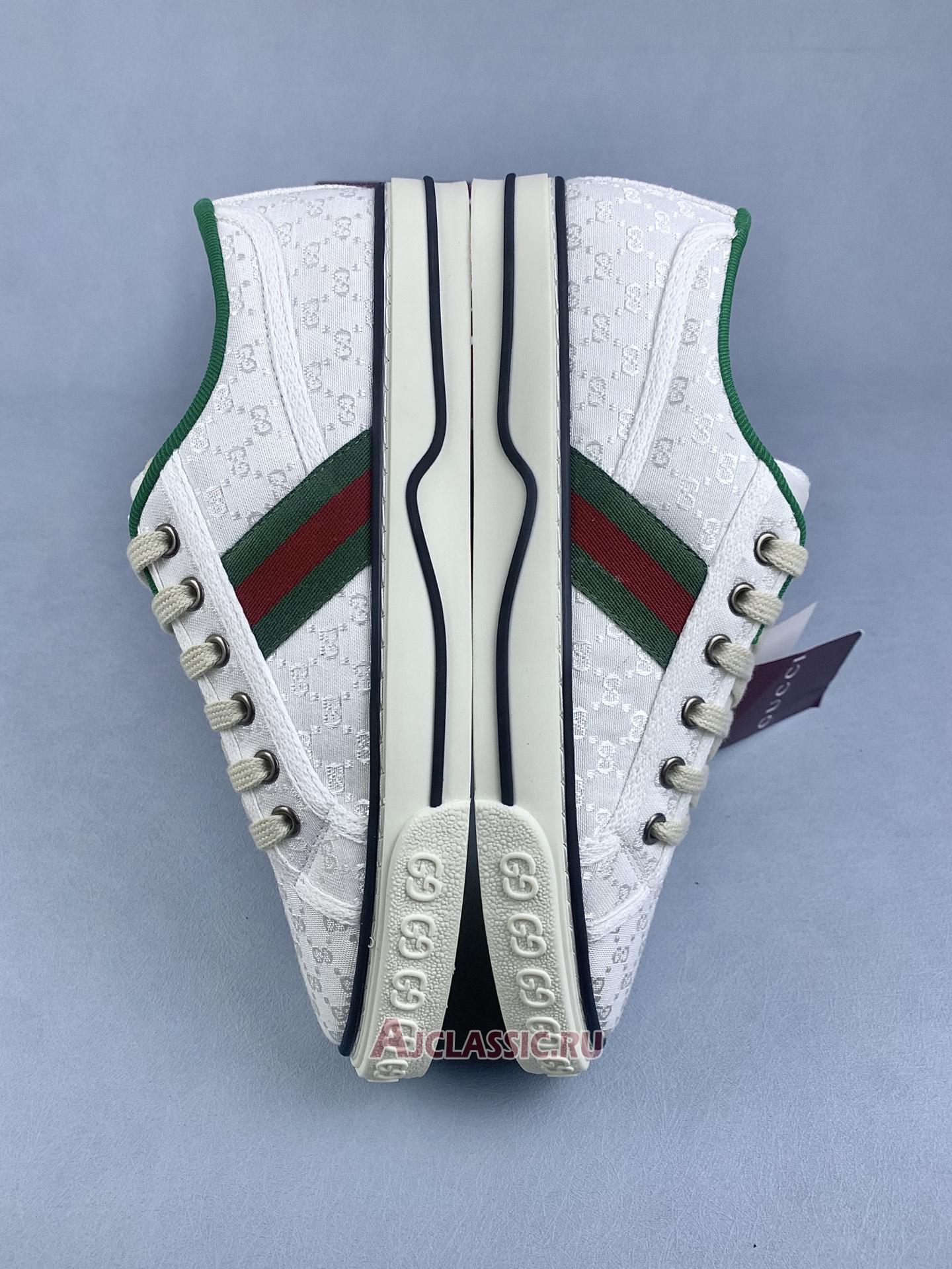 New Gucci Tennis 1977 "White Mini GG" 606110 99W90 9085 Shoes