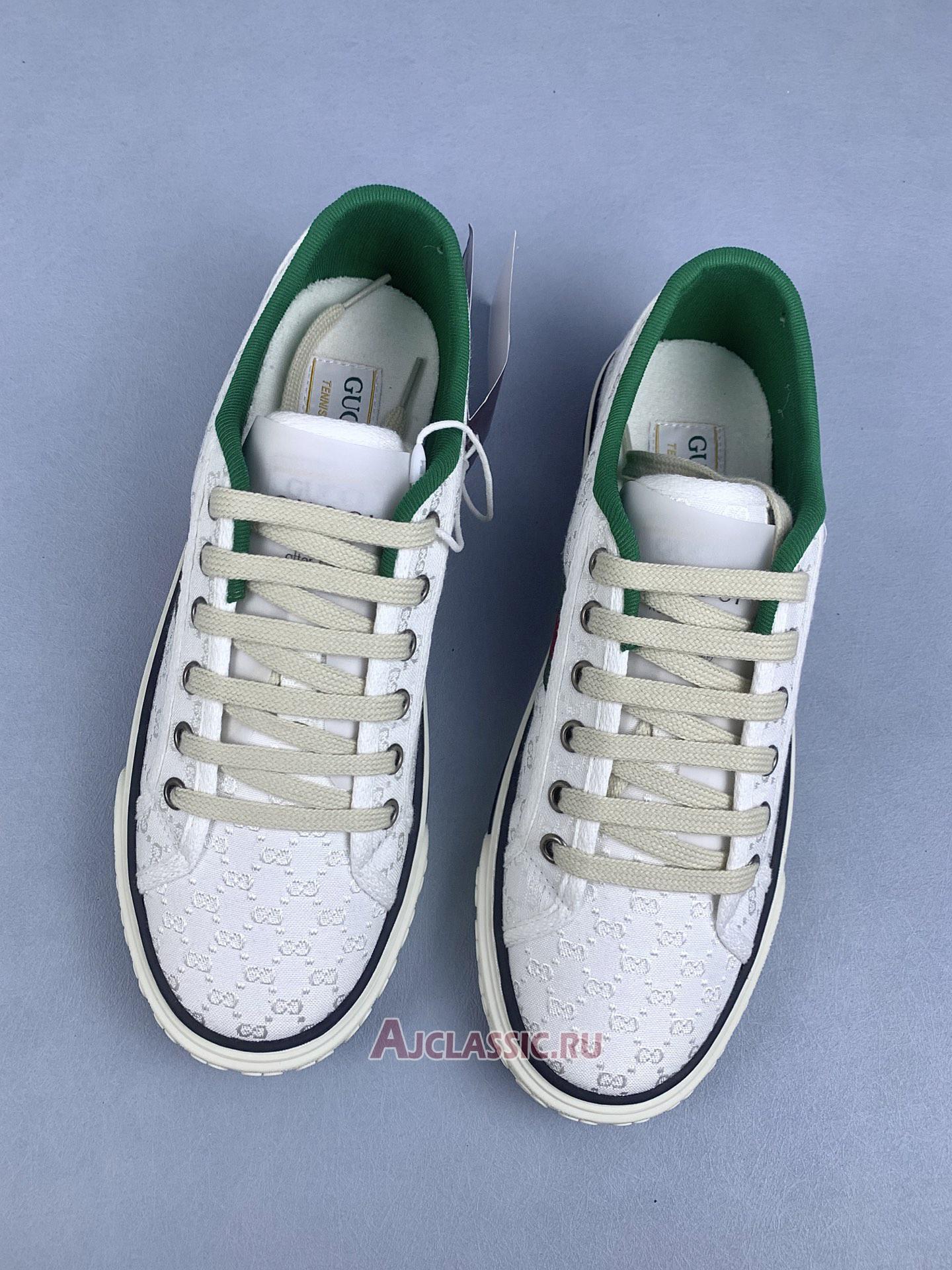 New Gucci Tennis 1977 "White Mini GG" 606110 99W90 9085 Shoes