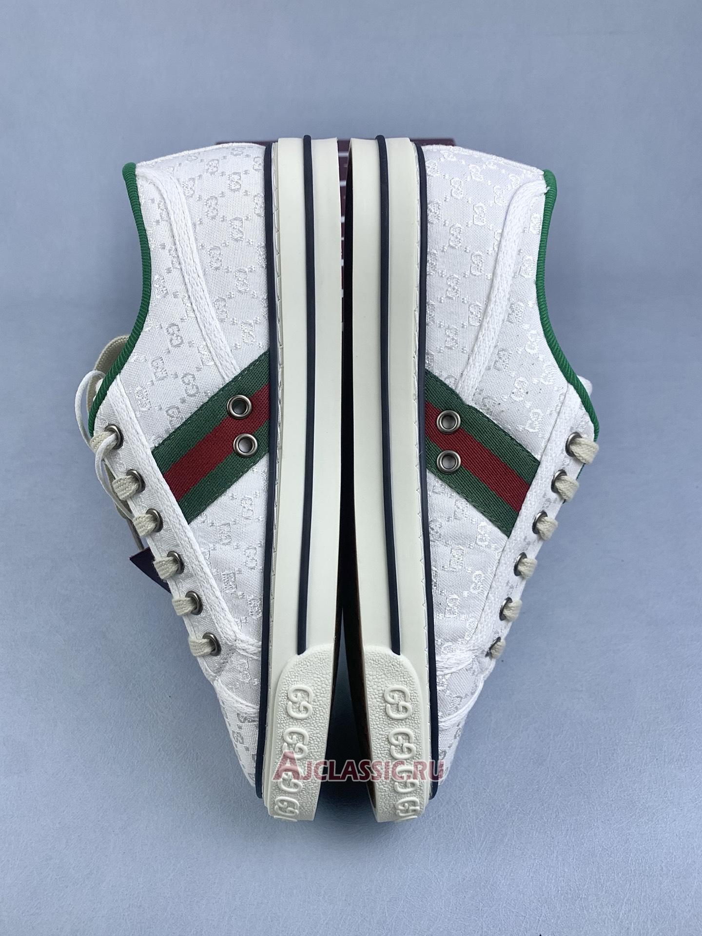 New Gucci Tennis 1977 "White Mini GG" 606110 99W90 9085 Shoes