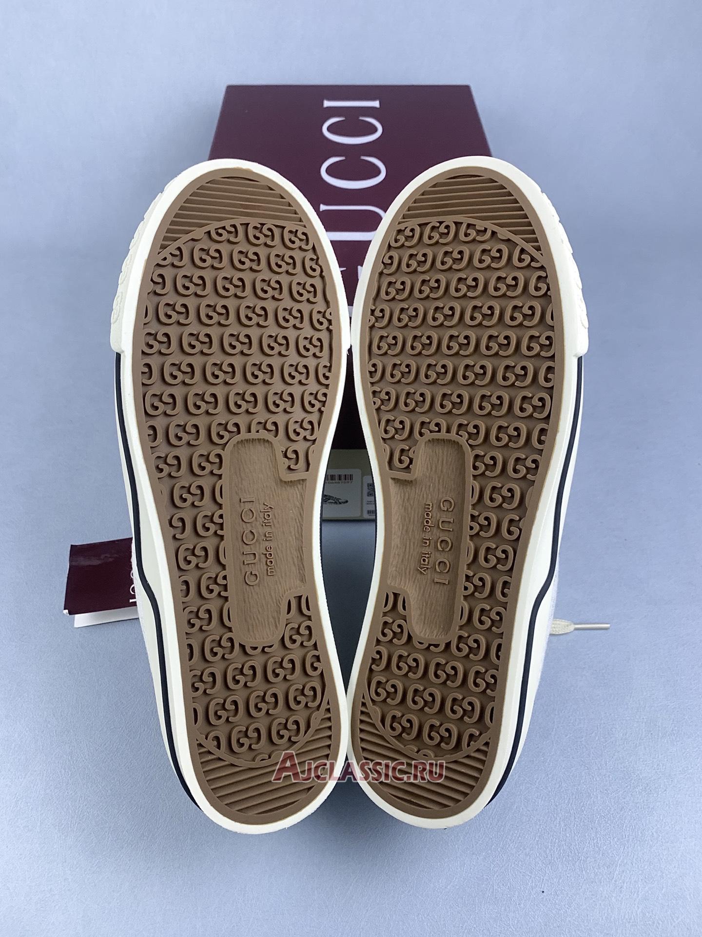 New Gucci Tennis 1977 "White Mini GG" 606110 99W90 9085 Shoes