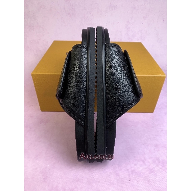 Buy Louis Vuitton LV Miami Mule Sandals Black Monogram Black 1AIXCU Quality Reps Replicas Shoes