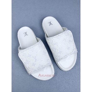 Buy Louis Vuitton LV Miami Mule Sandals White Monogram White 1AIXCF Quality Reps Replicas Shoes