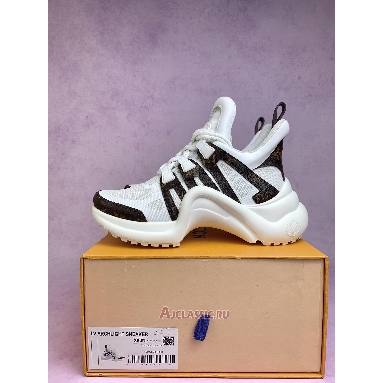 Buy Louis Vuitton LV Wmns Archlight Sneaker White Brown White 1A43L1 Quality Reps Replicas Shoes