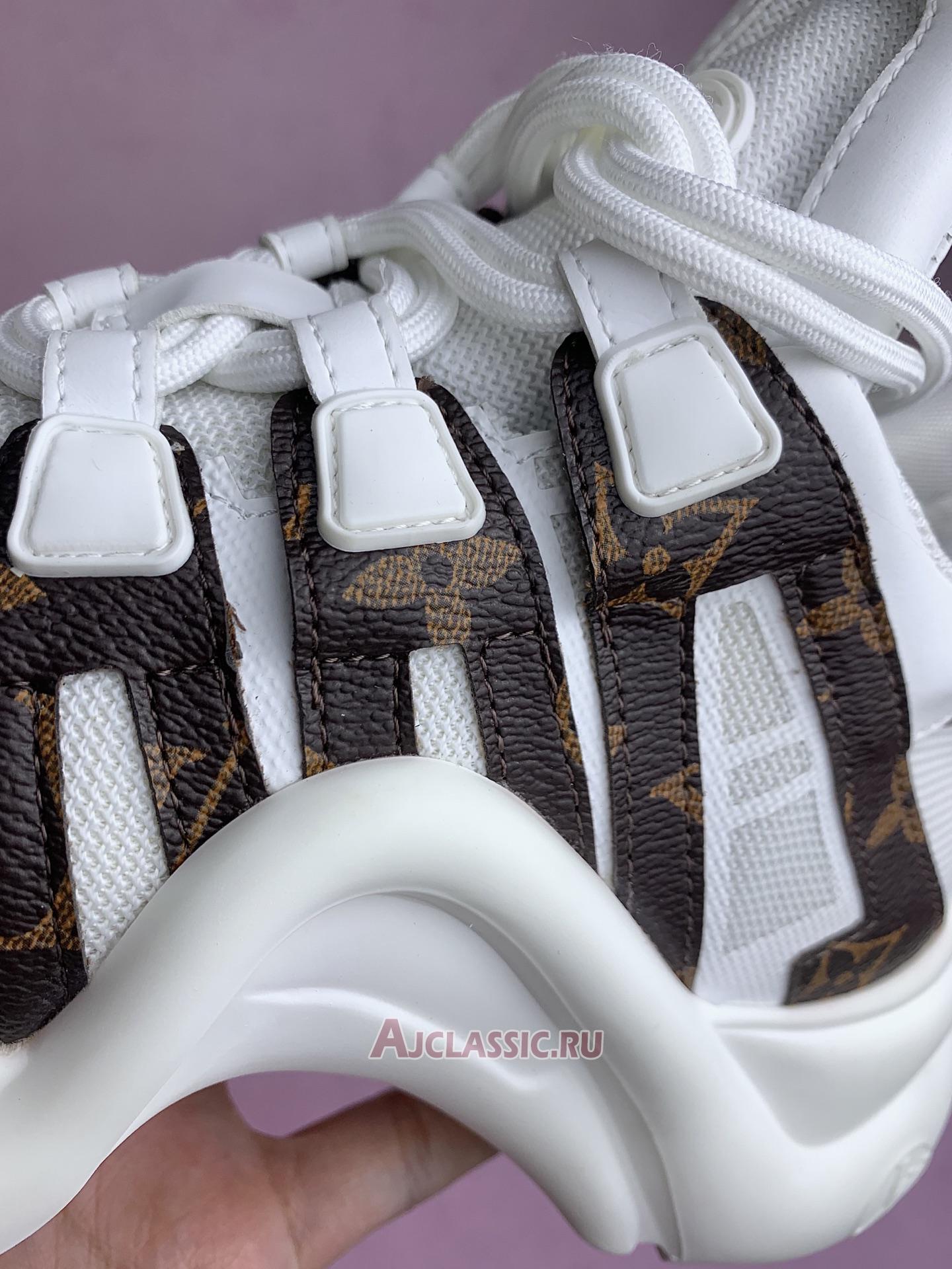 New Louis Vuitton LV Wmns Archlight Sneaker "White Brown" 1A43L1 Shoes