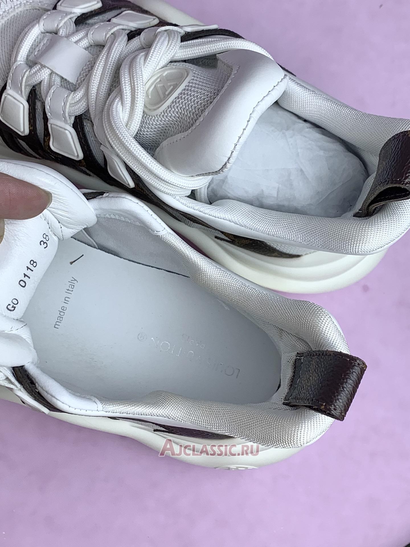 New Louis Vuitton LV Wmns Archlight Sneaker "White Brown" 1A43L1 Shoes